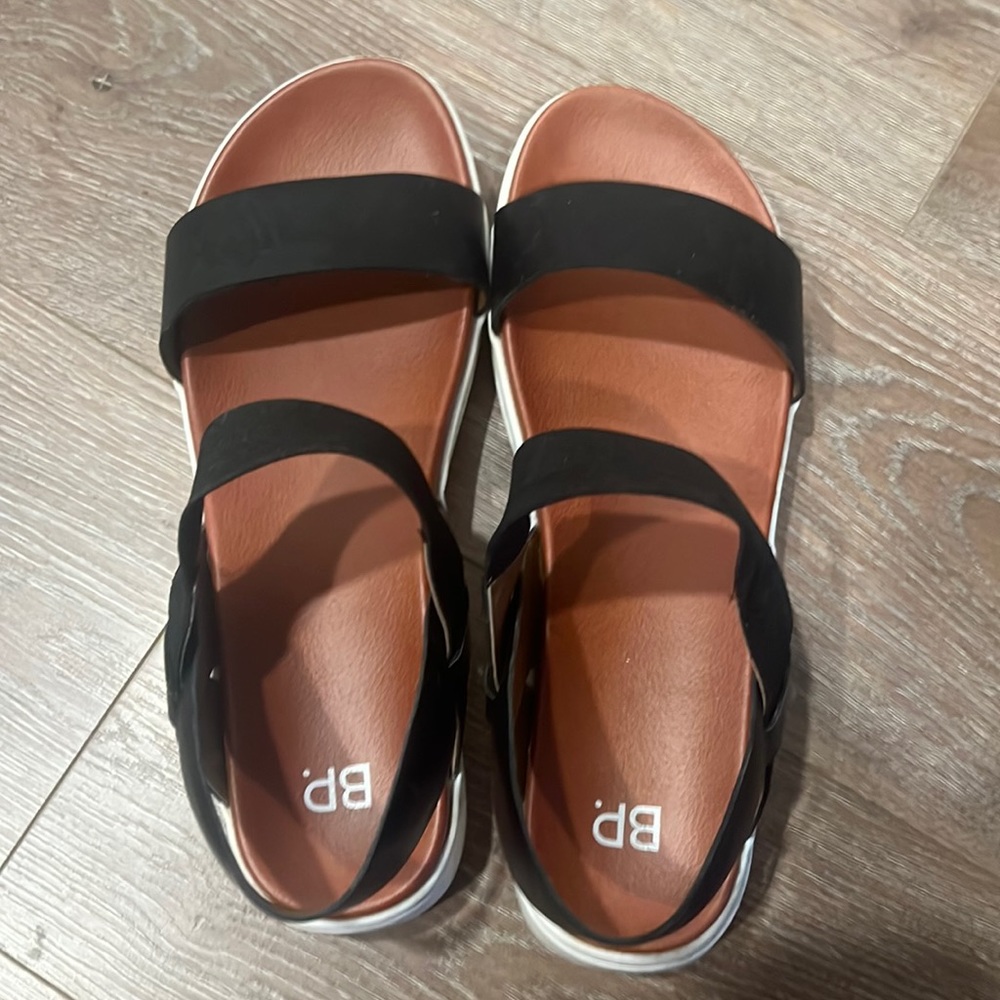 Black & White Nordstrom BP Sandals